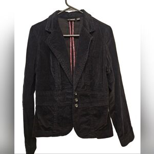 a.n.a Black Corduroy Blazer